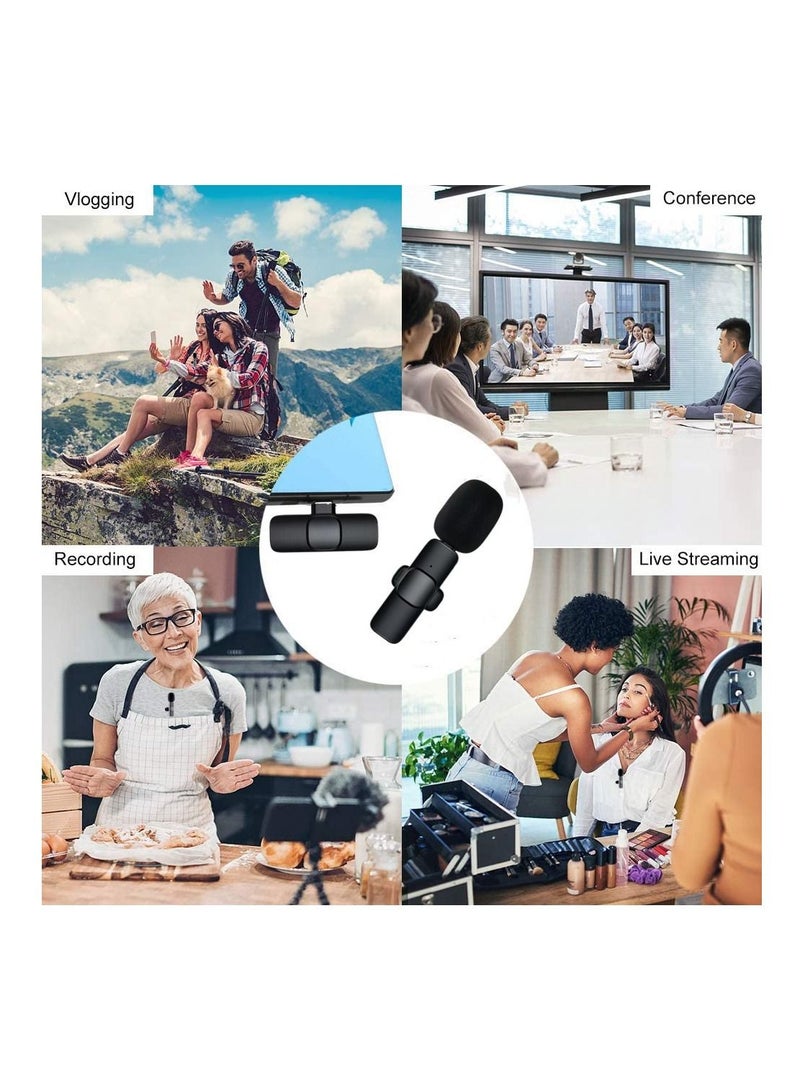 Marrkhor Wireless Microphone for iPhone iPad Plug-Play Wireless Mic for Recording - Image 4