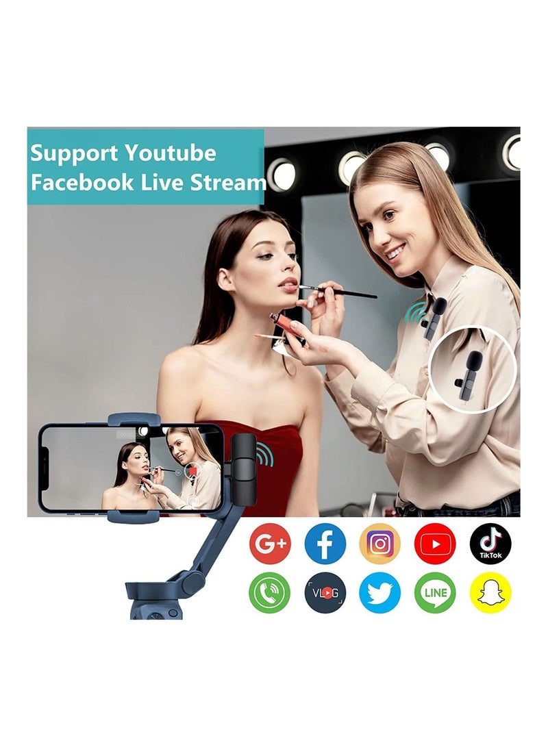 Marrkhor Wireless Microphone for iPhone iPad Plug-Play Wireless Mic for Recording - Image 5