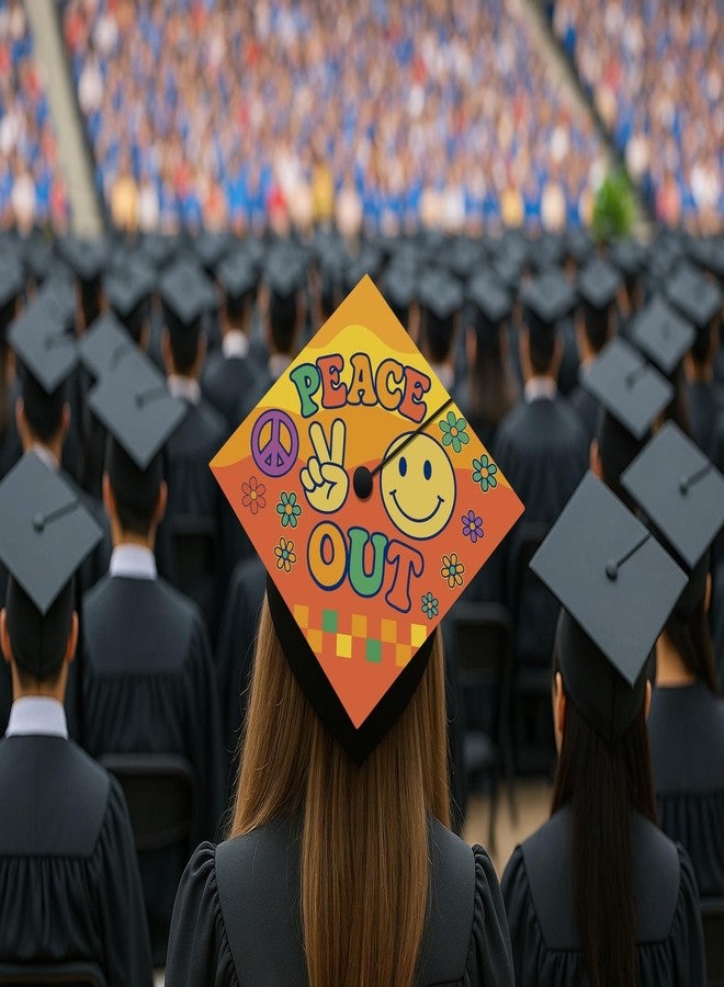 ADVANSYNC Peace Out Graduation Cap Topper - Image 5