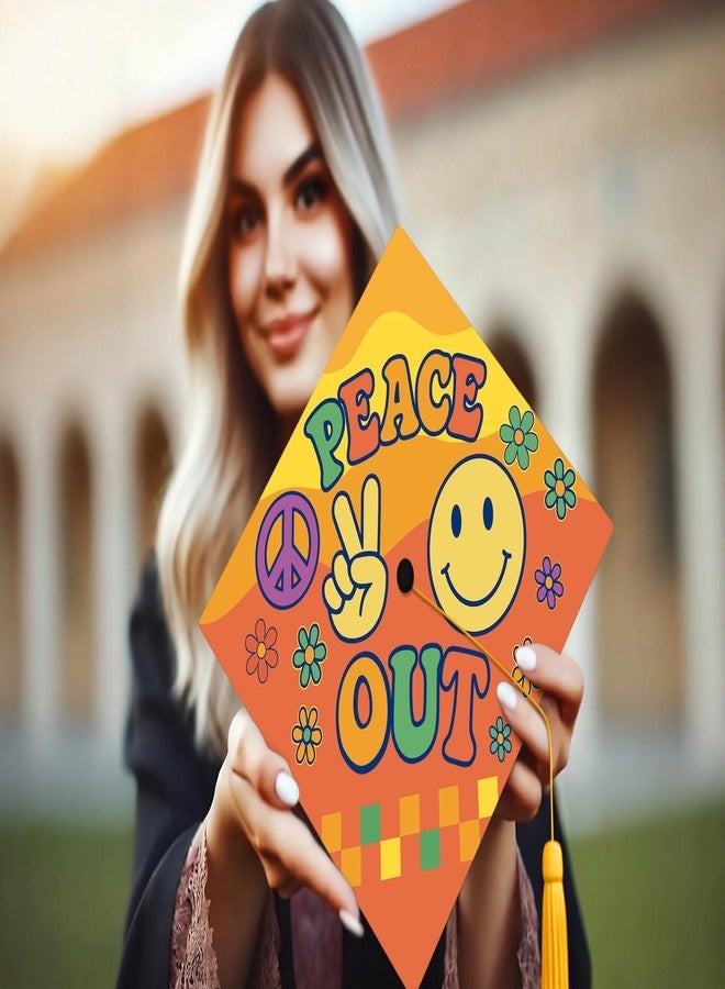 ADVANSYNC Peace Out Graduation Cap Topper - Image 3
