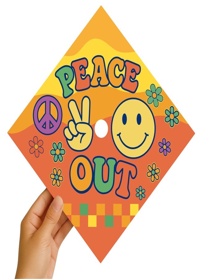 ADVANSYNC Peace Out Graduation Cap Topper - Image 4