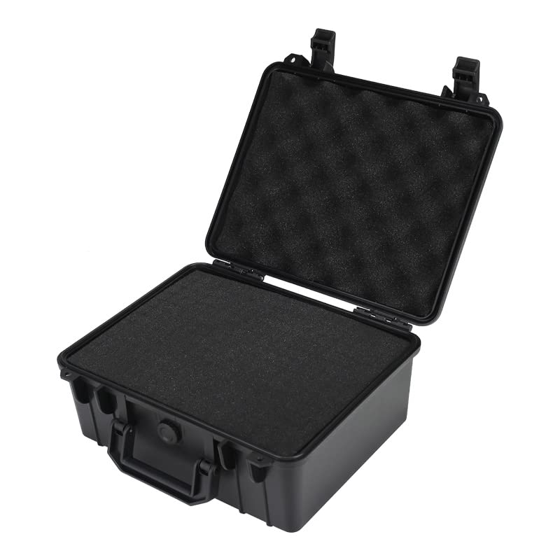 HUL 11in x 8in x 5in Waterproof Hard Case with Customizable Pluck Foam Interior for Test Instruments Compact Cameras and Tools - Image 1