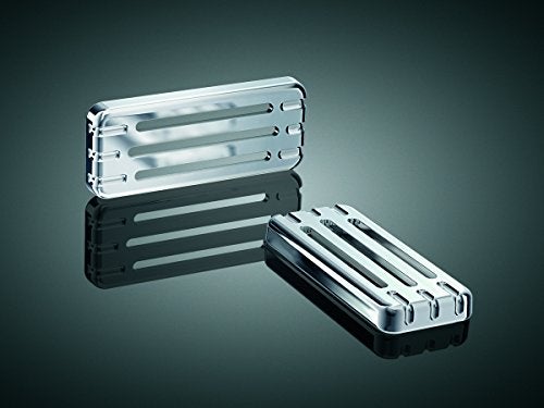Kuryakyn 9002 Motorcycle Accent Accessory: Large Reflector Covers for Honda, Yamaha Motorcycles, Chrome, 1 Pair - Image 4