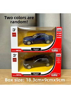 1:36 Genuine Mercedes-Benz BMW Simulation Alloy Car Model Can Open The Door Back Force Alloy Sports Car Model Children's Toys-Color:554038Bmw M55oi