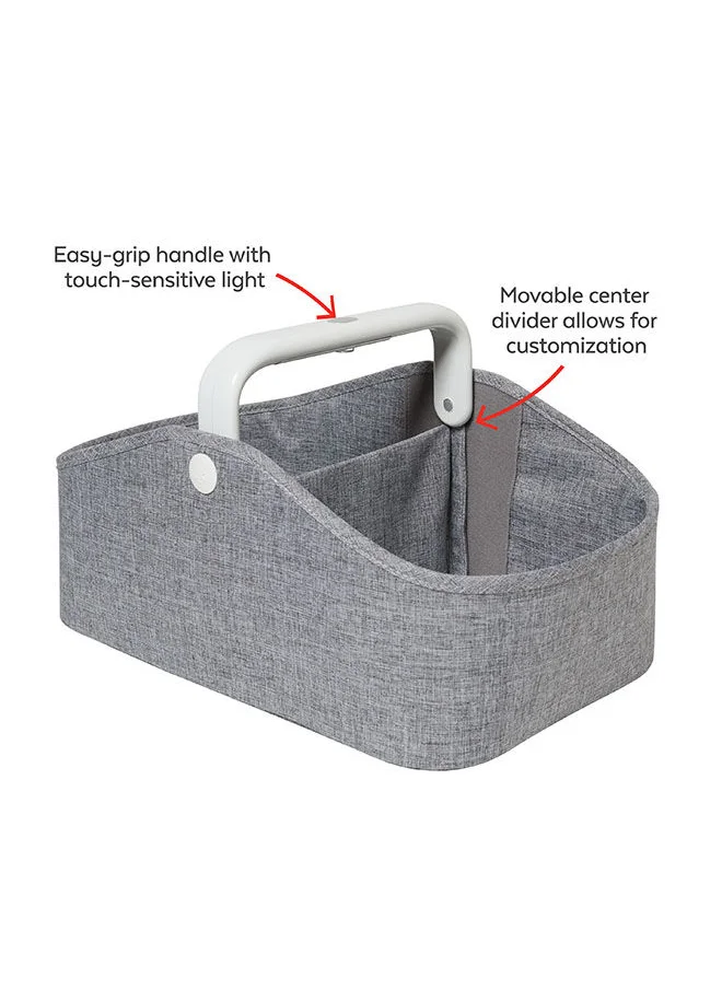 Skip Hop Light Up Diaper Caddy, Grey, 1 Count - 304300