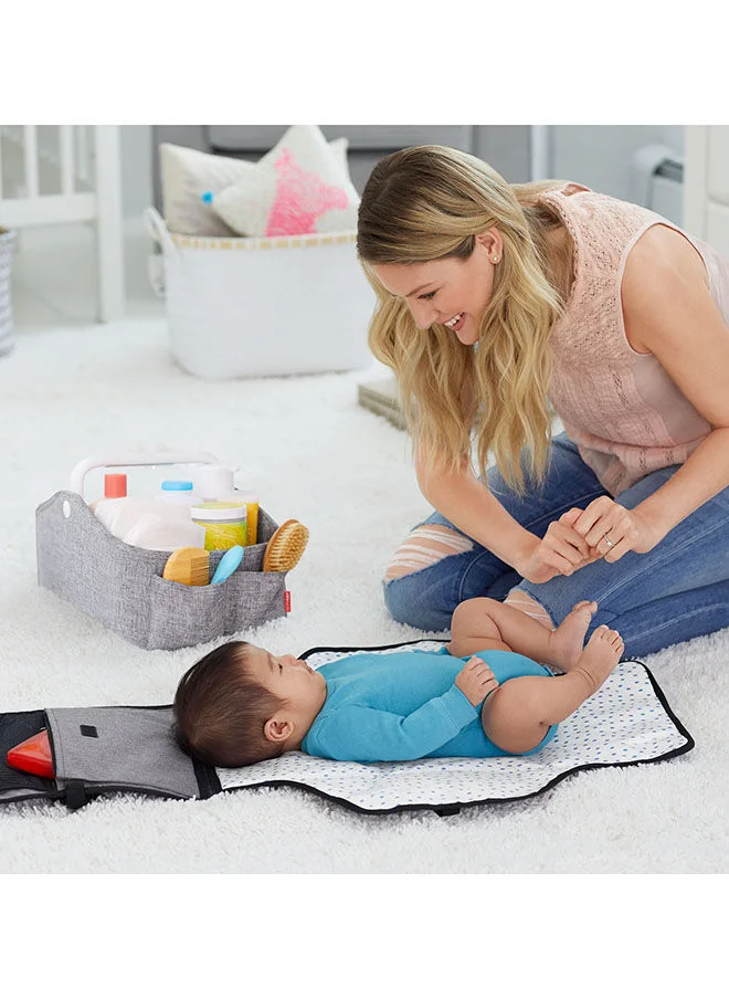 Skip Hop Light Up Diaper Caddy, Grey, 1 Count - 304300