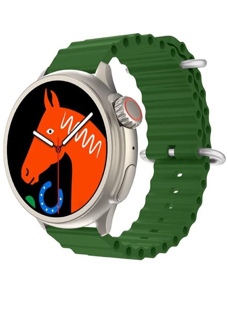HW3 Ultra Max SmartWatch Men 1.52" Round Screen NFC Bluetooth Call 90+ Sport Mode Fitness Smart Watch - Image 1