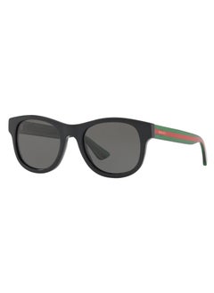 GUCCI Gucci Men Black Square Sunglasses with Grey lenses GG0003S 006  - Image 1