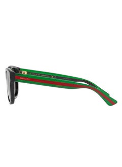 GUCCI Gucci Men Black Square Sunglasses with Grey lenses GG0003S 006  - Image 3