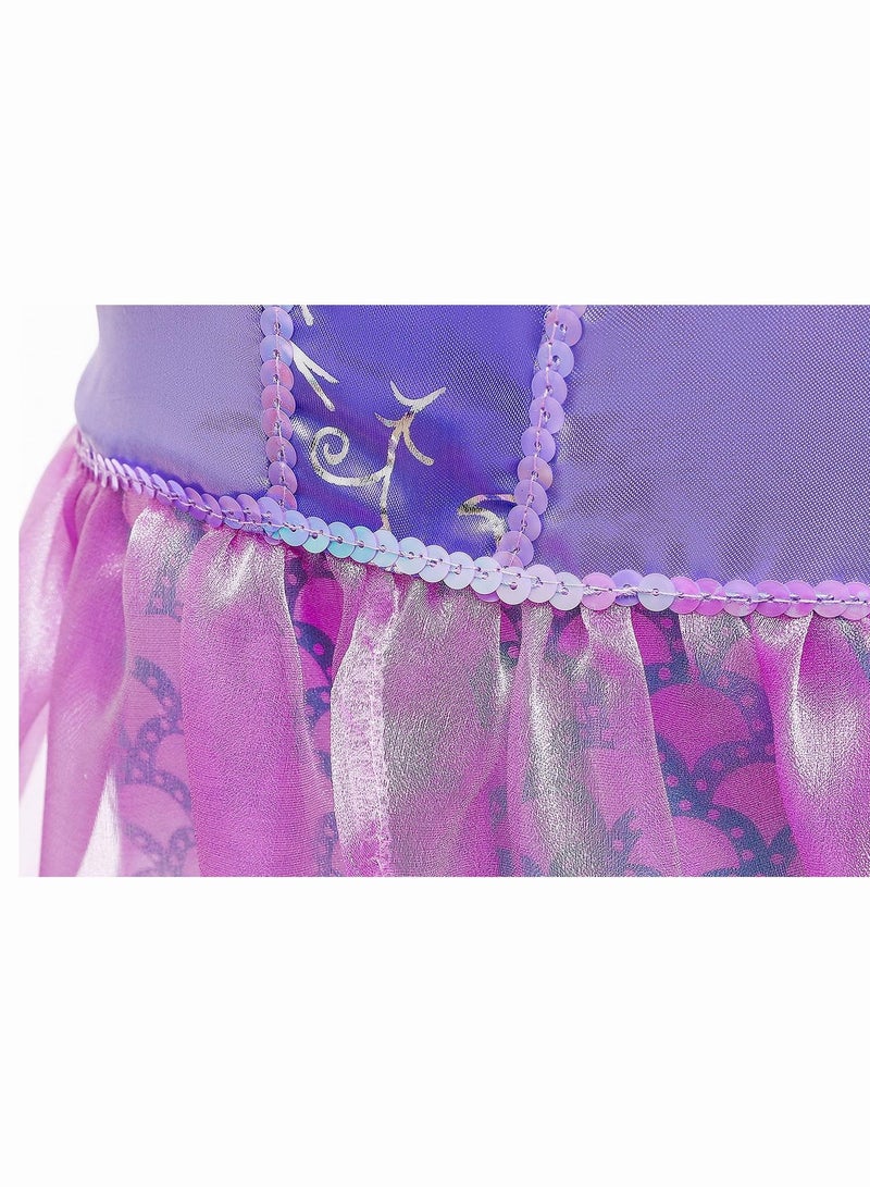 Mermaid Princess Dress up Girls Mermaid Dress Kids Cosplay Halloween Costume Fashion Party Dress - Image 4