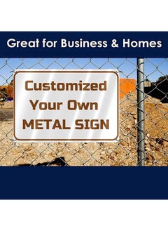 GCOCL Warning Tin Sign Private Property No Atvs No Motorcycles No Hunting 12 X 8 Aluminum Metal  - Image 5