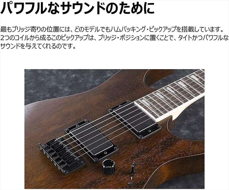 Ibanez جيتار كهربائي إيبانيز جيو GRG121DXL-WNF - Image 3