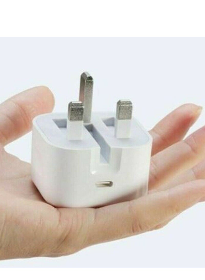 20W USB-C Power Adapter for iphone 8, iphone 9, iphone X, Iphone 12 All iphone - Image 2