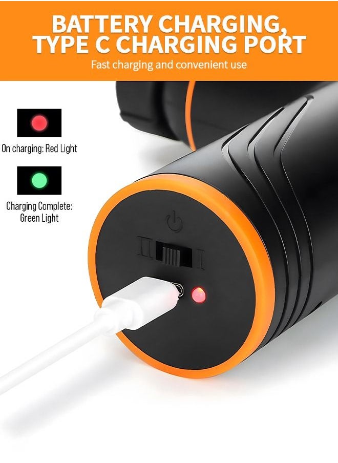 GROIC - 6 PCS Cordless Car Buffer Polisher Kit, Mini Power Sander Tool Set with 1 Dust-Removing Brush Tray, 2 Grinding Disc, 1 Plush Polishing Disk, 1 Waxing Sleeve for Car Detailing/Waxing/Scratch Repair - Image 1
