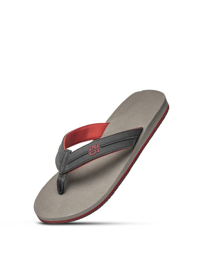 Puca Men Slippers for Comfortable walk Soft and light weight Grab Grey - Image 1
