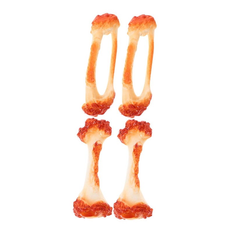 Simulation Chicken Leg Wings Bone Model Kitchen Decor Photography Props - Image 1