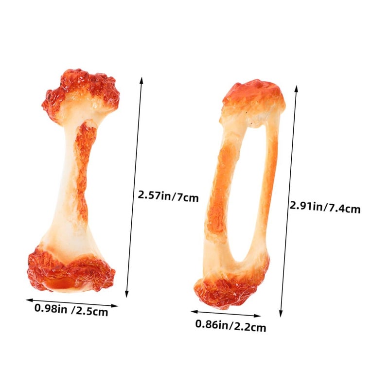 Simulation Chicken Leg Wings Bone Model Kitchen Decor Photography Props - Image 2