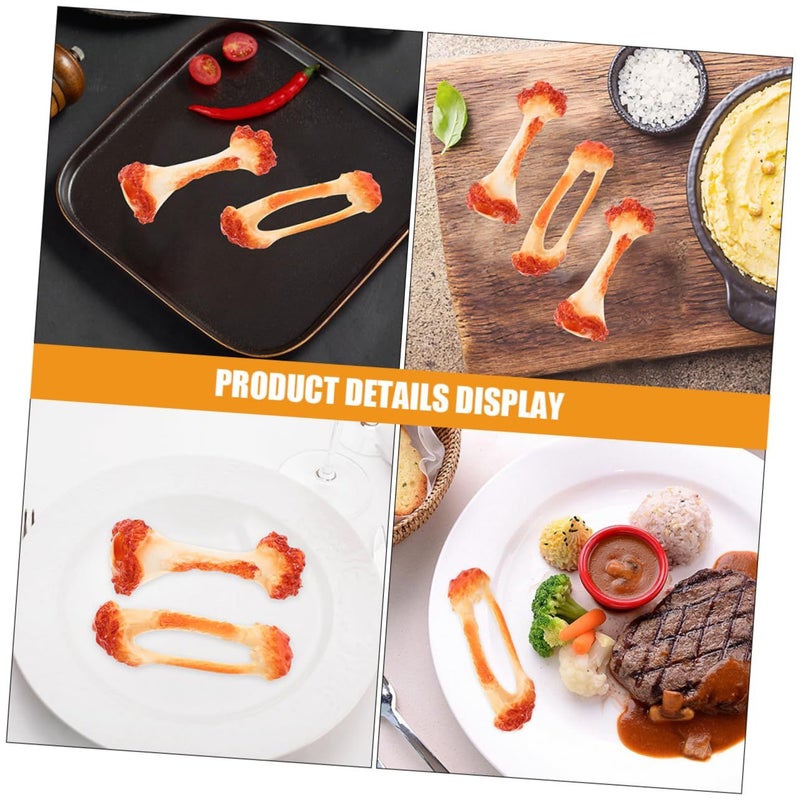 Simulation Chicken Leg Wings Bone Model Kitchen Decor Photography Props - Image 4