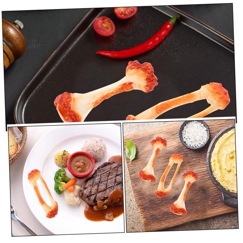 Simulation Chicken Leg Wings Bone Model Kitchen Decor Photography Props - Image 5