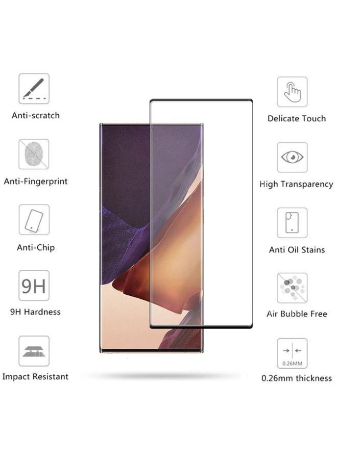 SHOPI HD Clear Full Glue Tempered Glass For Samsung Galaxy S22 plus S22+ Screen Protector Protective Glass Easy Unlock  - Image 2