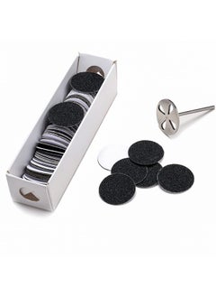 100pcs Sandpaper Disc and 1pcs Metal Bit, 3/32 Shank Replaceable Pedicure Sanding Disc Bit for Dead Skin Callus Removal Electric Foot File Tools (150#(Medium)) - pzsku/Z46BE6473E09E57D945E3Z/45/_/1686521600/a9472f42-f0f3-4b15-ab27-44008945942e