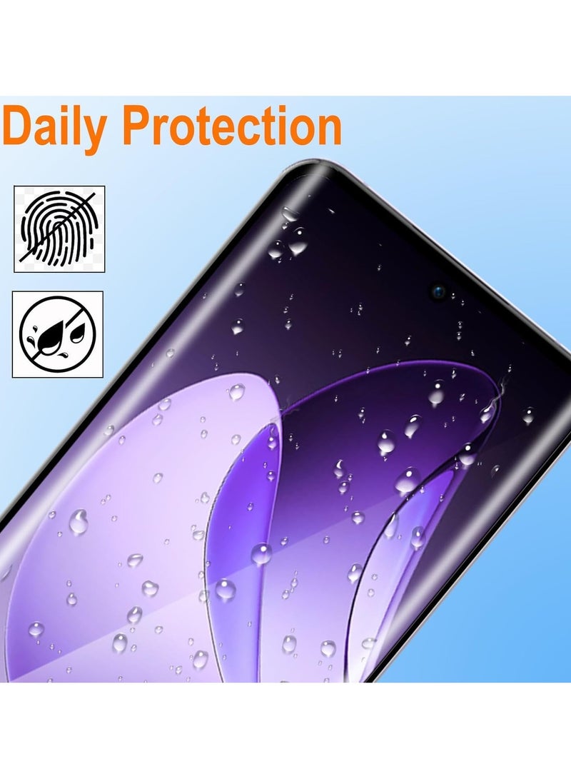 Screen Protector for OPPO Reno 13 Pro 5G Tempered Glass Screen Protector 9H Hardness Anti Fingerprint Scratch Resistance for OPPO Reno 13 Pro 5G - Image 3