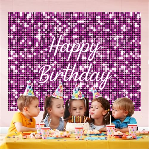 Party Baazaar Pink Birthday Backdrop 5x4 Ft | Backdrops for Decoration | Birthday Decoration Backdrop | Banner for Kids Theme Party - Image 4