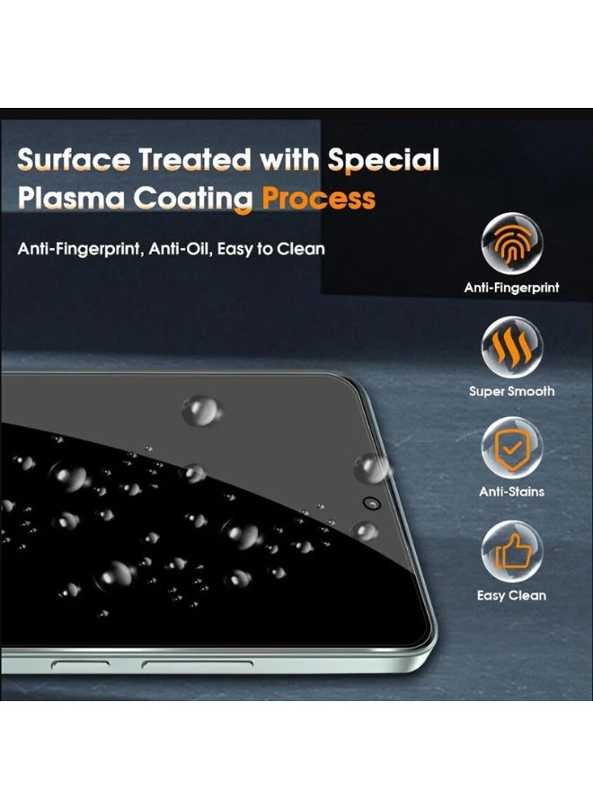 CoomBe 2 in 1  vivo x300 pro Privacy Screen & Camera Protector - High Transparency Full Coverage Shield for Scratch & Impact Protection - Image 4
