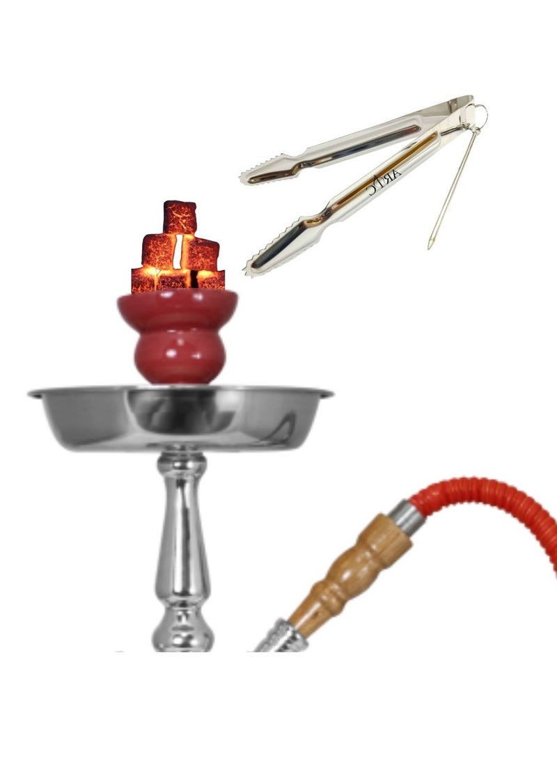ARTC ARTC Stainless Steel Mini Ice And Charcoal Tong For Restaurants, BBQ, Outdoors, Camping And Home use  - Image 2