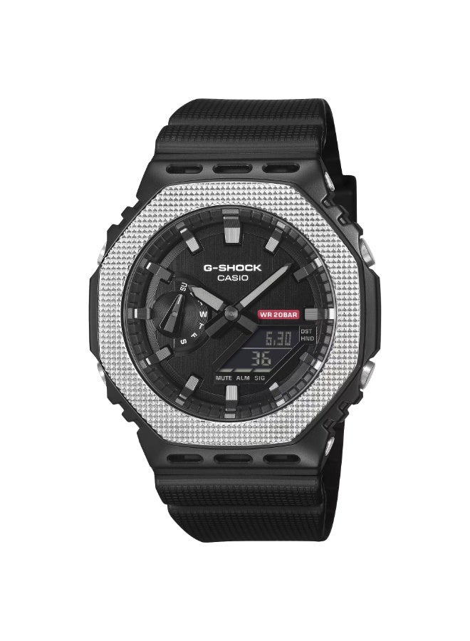 Casio G-Shock GM-2100BM-1A Analog Digital Men's Watch Black Ion Plated Bezel 200M Water Resistant - Image 1