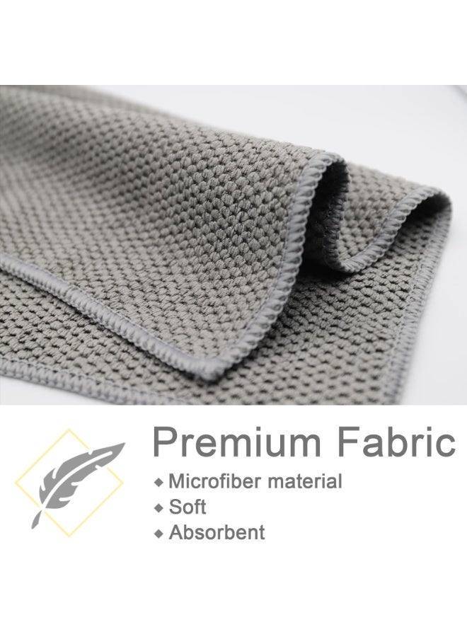 كوفوز 6 جهاز كمبيوتر شخصي ميكروفايبر باريستا المناشف ، باريستا تنظيف القماش ، آلة القهوة تنظيف القماش مثالية لتنظيف غسيل الأطباق آلة الإسبريسو تنظيف المنزل - Image 2