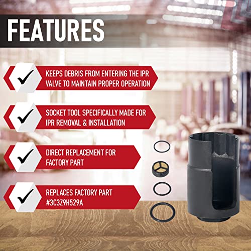 AA Ignition IPR Socket Tool Screen Kit - Compatible with Ford Powerstroke 6.0L Vehicles - F-250, F-350 Super Duty, Excursion, E-350 - Replaces 3C3Z9H529A, 904-415, 3C3Z-9H529-A, Injection Pressure Regulator - Image 2