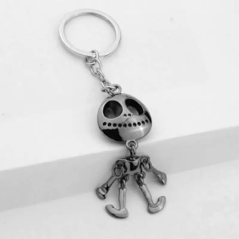 Exquisite Perfume Bottle Keychain Alloy Accessories Inlaid With Rhinestone Keychain Creative Pendant Keychain Small Gift - Image 1