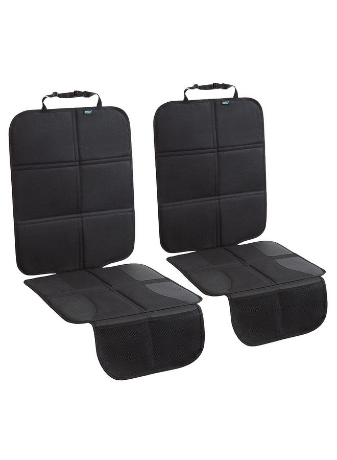 JOYSKY Car Seat Protector 2 Pack, Waterproof Carseat Protector with Thickest Padding and Non-Slip Backing, Car Seat Cover for Under Child Carseat, Protect Your Vehicle Leather Interior - Image 1