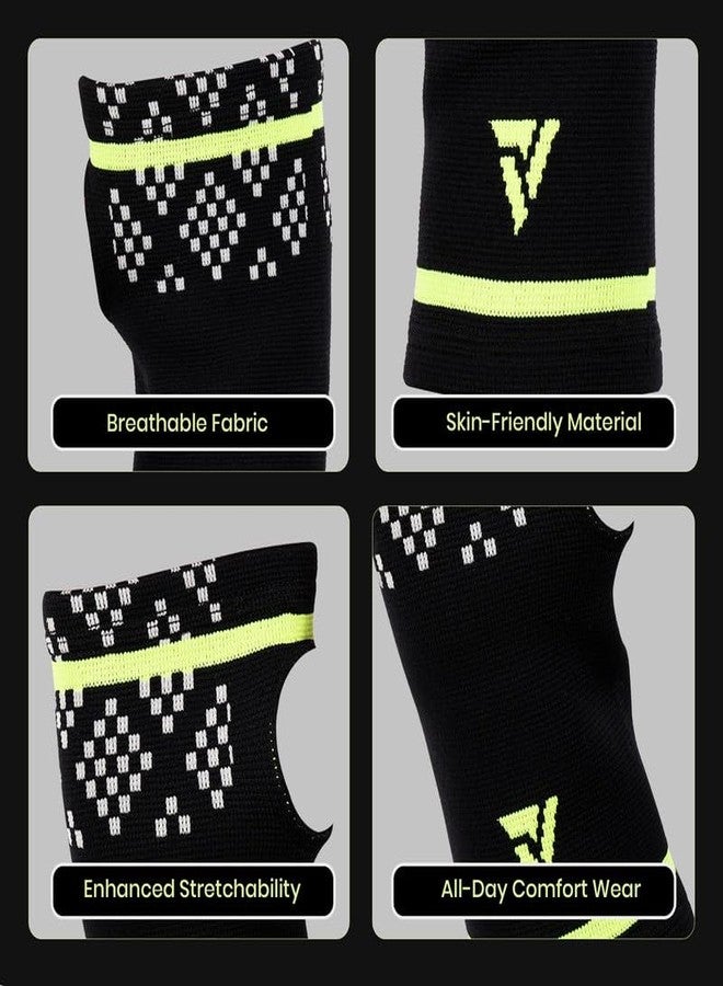 ACTIFIT Wrist Support Brace for Men and Women, Compression Wrap for Pain Relief, Sprains, Carpal Tunnel, Adjustable and Breathable Strap, Multicolor, M Size, Pack of 1 - Image 3