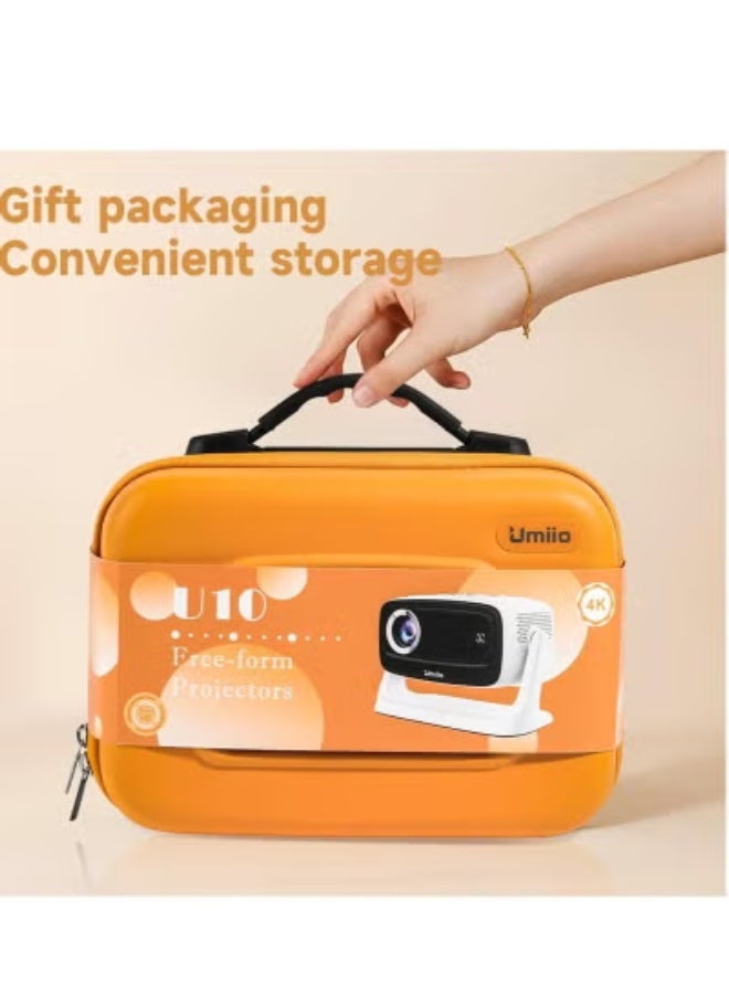 Umiio Umiio U10 Portable Multimedia Projector – Full HD 1080P, 4K Supported, 135° Adjustable Lens, WiFi & Bluetooth, Dustproof LED, HDMI/USB/AV, Home Theater & Outdoor Cinema with Carry Bag - Image 5