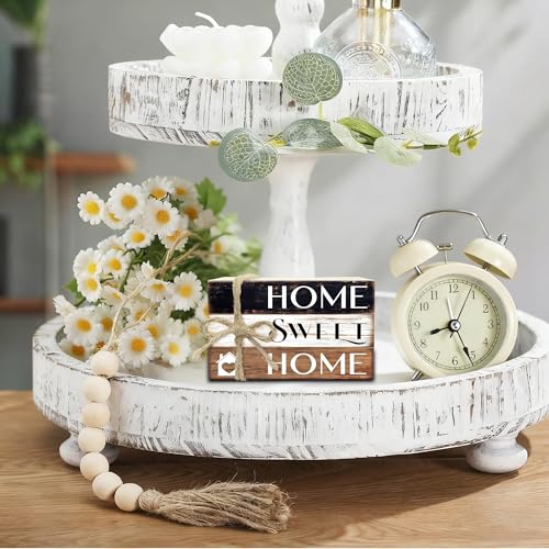 Ycyfckdr Mini Decorative Books For Home Decor, Small Wood Book Stack For Table Decor, Home Decor Book For Living Room Mantel, Farmhouse Stacked Books Decorative（L34） - Image 3