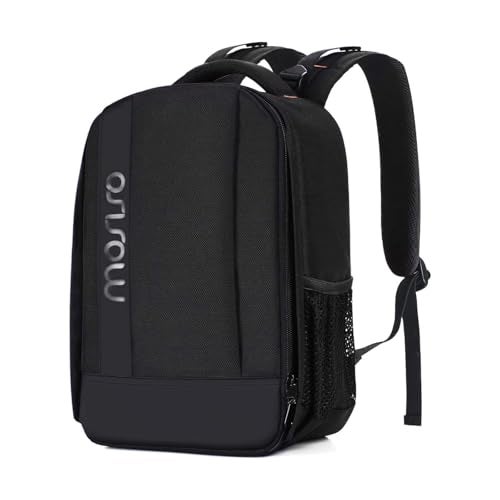 MOSISO Camera BackpackDSLRSLRMirrorless Photography Backpack Buffer Padded Shockproof Camera Bag with Customized Modular InsertsTripod Holder Compatible with CanonNikonSony etc Black - Image 1