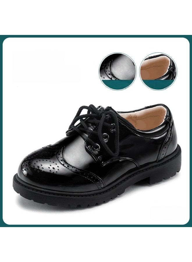 Shougu New Boys' Leather Shoes 