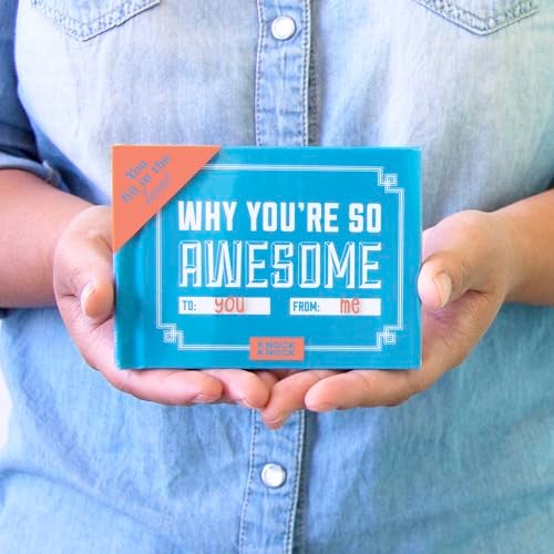 Knock Knock Why You're So Awesome Fill in the Love Fill-in-the-Blank Book Gift Journal, 4.5 x 3.25-inches - Image 2