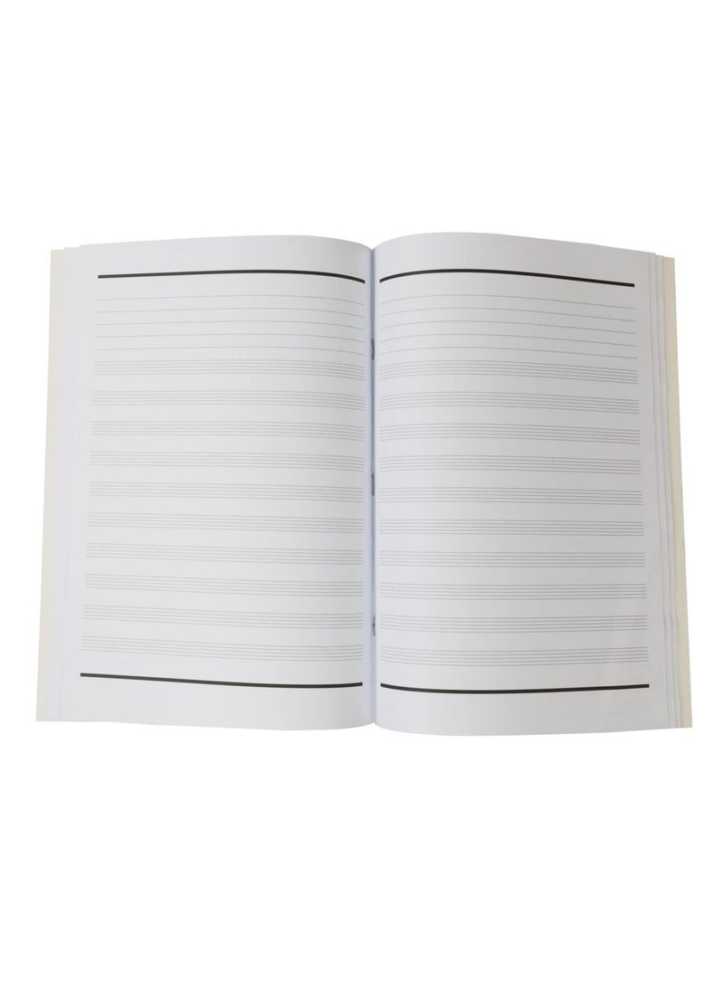 Maxi Maxi Music Book A4 70Gsm 40 Sheets, WHITE, MXMBK  - Image 4