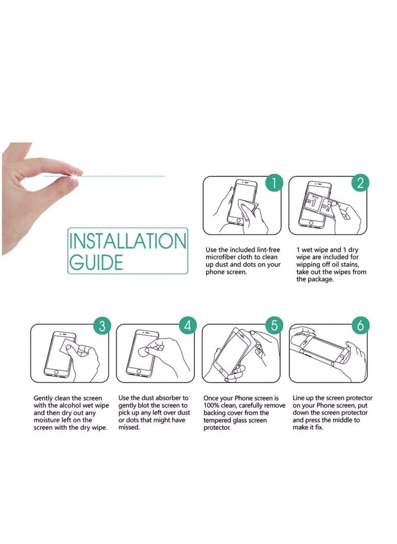 HuHa Honor 50 Lite/Huawei nova 8i Screen Protector Tempered Glass Full Glue Edge-to-Edge Easy Installation  - Image 4