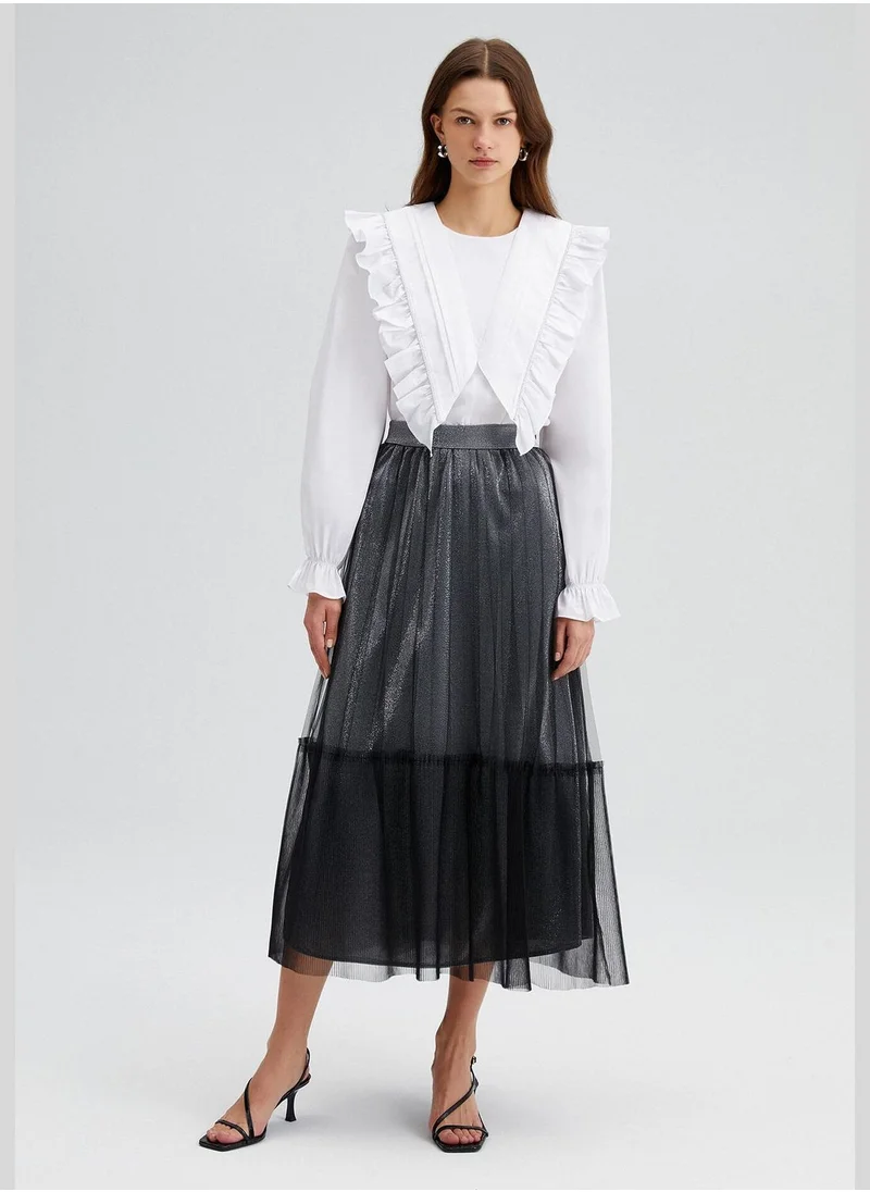 Touche PLEATED TULLE SKIRT