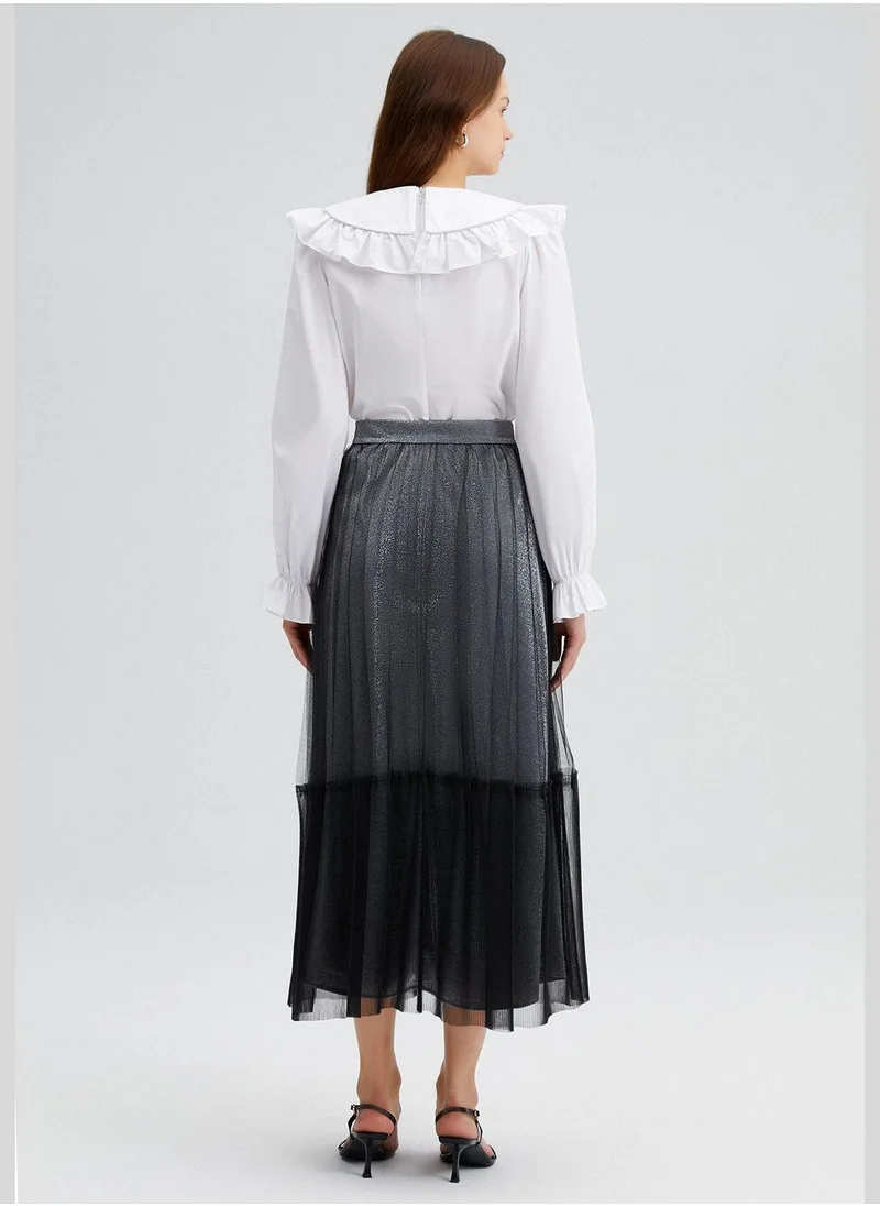 Touche PLEATED TULLE SKIRT