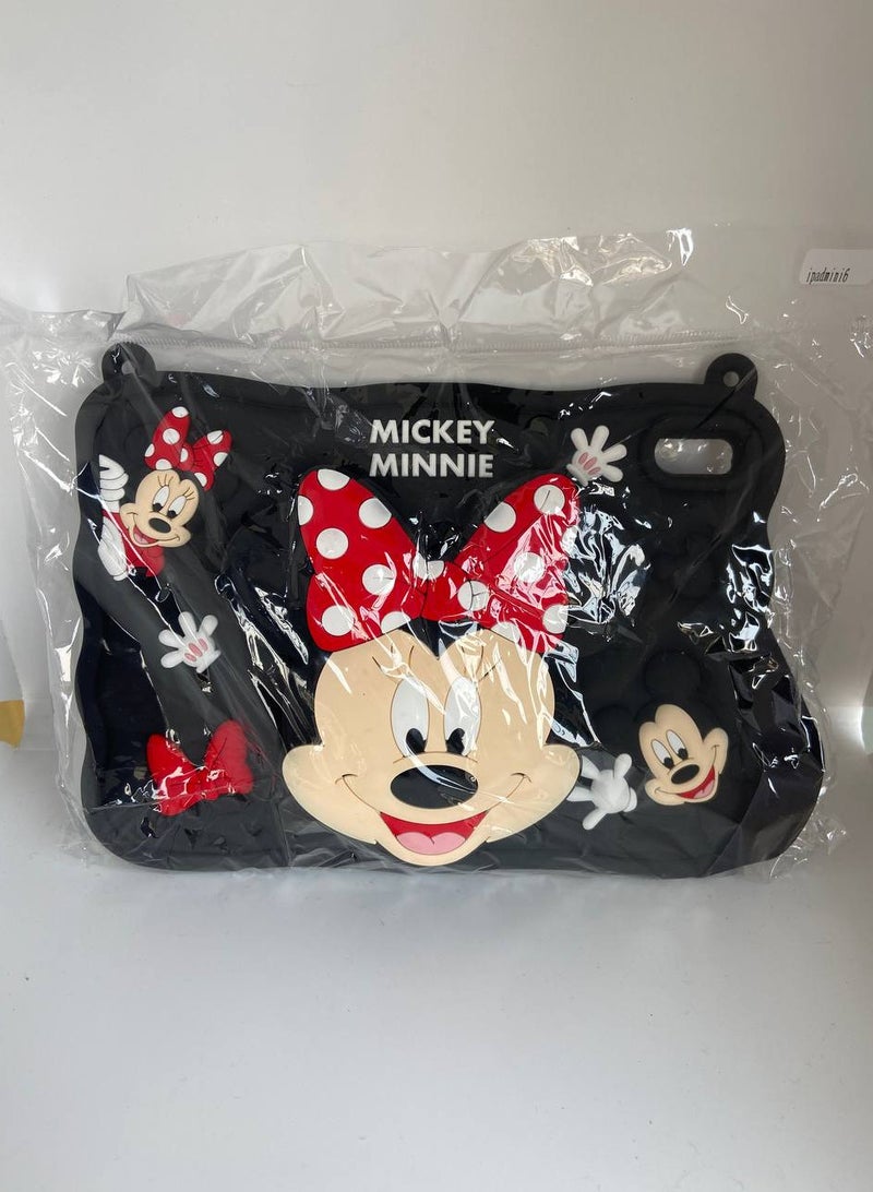 Cartoon 3D Silicon Handle Stand Cover ForiPad mini 7 (2024 Model, 7th Generation) / mini 6 (2021 Model, 6th Generation) - Image 3