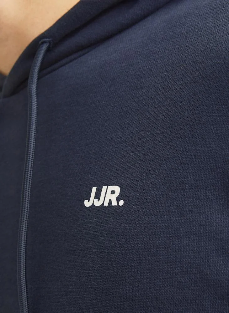 JJ Rebel  Logo Regular Fit Hoodie for Men | Best Price UAE