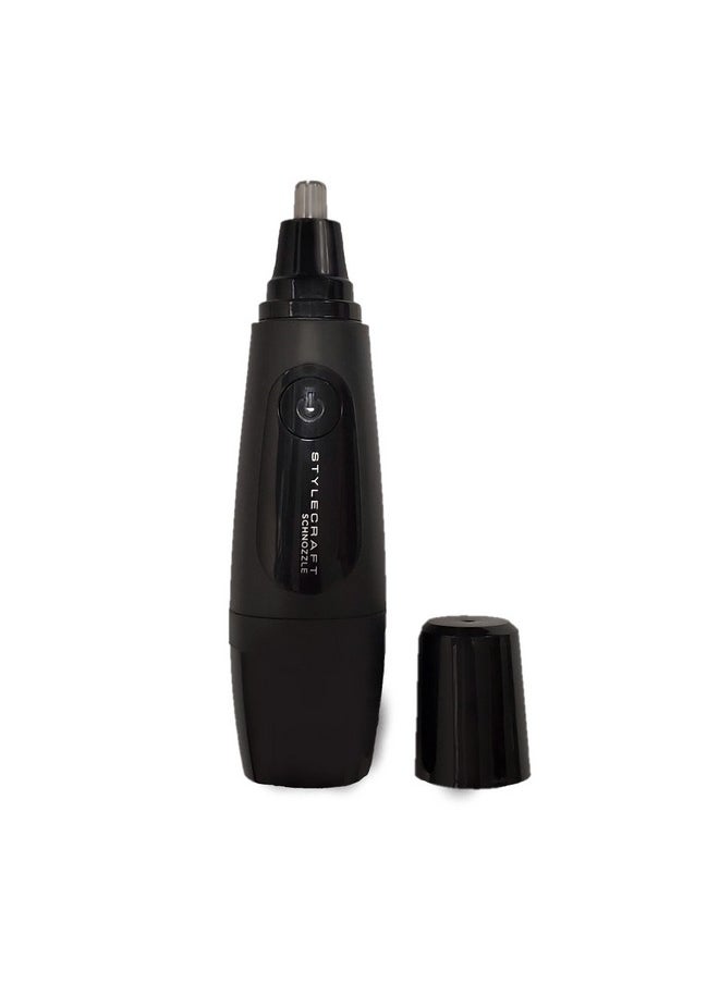 Stylecraft Stylecraft Schnozzle Cordless Nose and Ear Trimmer, Water Resistant, Portable, LED Light, Matte Black  - Image 1
