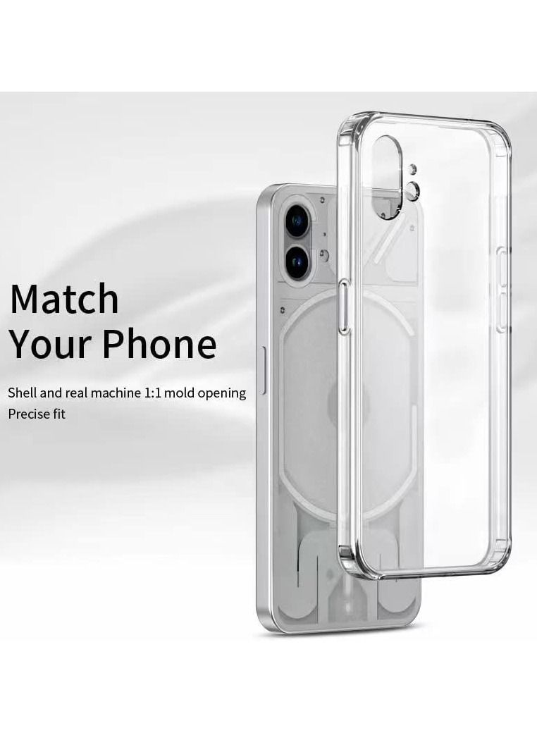 Case for Nothing phone (1), Ultra Silm Soft Cover , Anti-Scratch cover for Nothing phone (1) - Transparent - Image 5