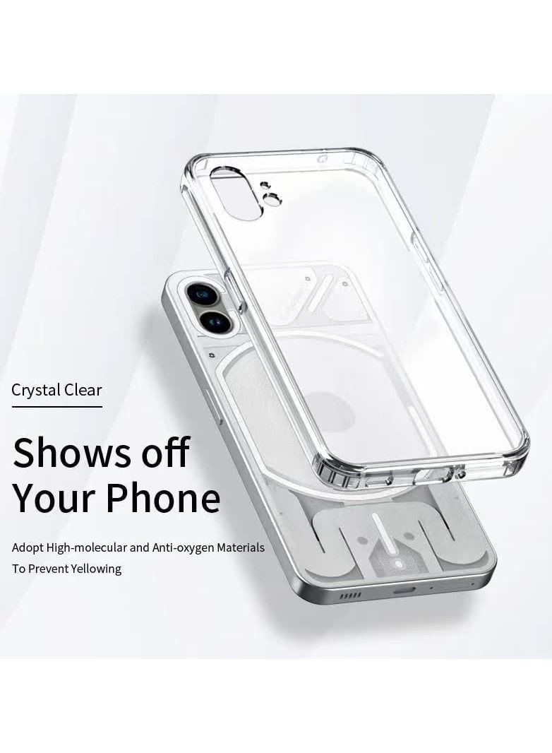 Case for Nothing phone (1), Ultra Silm Soft Cover , Anti-Scratch cover for Nothing phone (1) - Transparent - Image 3