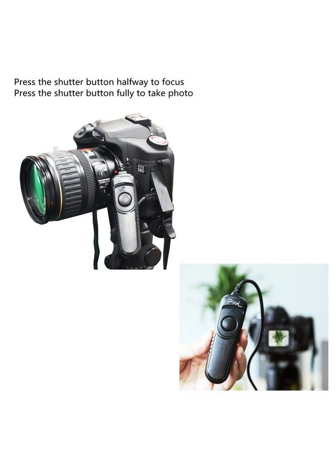 Pixel Shutter Remote Control Release Cable Rc201 Dc2 Compatible With Nikon Z7 Z7 Ii Z6 Z6 Ii Z5 D750 D780 D7500 D7200 D7100 D5600 D5500 D5300 D5200 D5100 D5000 D3300 P7700 P7800 - Image 5
